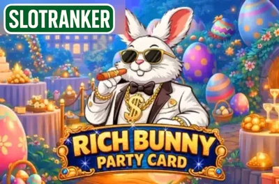 Rich Bunny Party Card