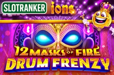 12 Masks of Fire Drum Frenzy King Millions