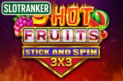 9 Hot Fruits Stick and Spin 3x3