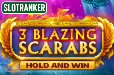 3 Blazing Scarabs Hold and Win