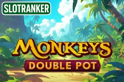 Monkeys Double Pot