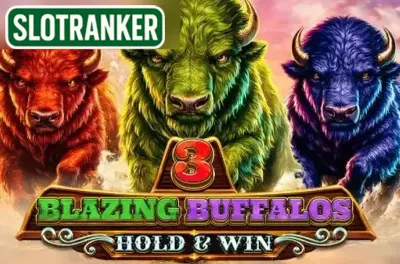 3 Blazing Buffalos: Hold & Win