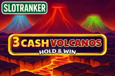 3 Cash Volcanos: Hold & Win